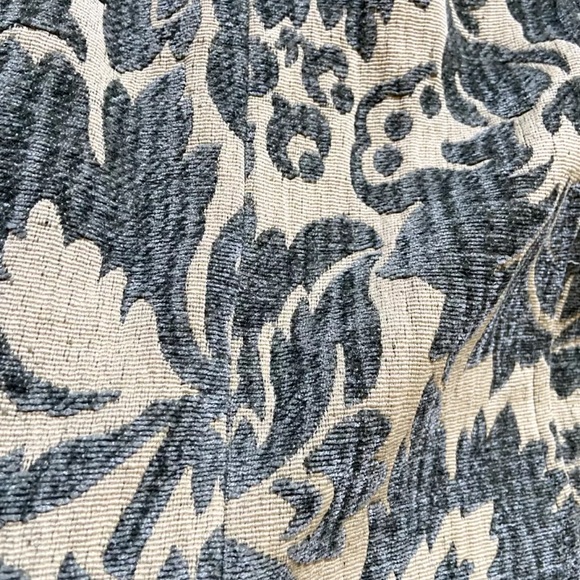 SOLD NWOT Y2K Arden B. Tapestry Pea Coat Women’s L Belted Trench Iced Blue Green - Picture 7 of 10